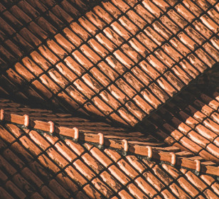 Reclaimed slate, stone, concrete, clay, terracotta roof tiles