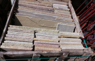 Reclaimed Indian stone flags