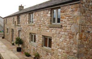 Reclaimed stone for Lewth Hall Barn building restoration