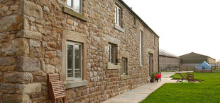 Reclaimed stone for Lewth Hall Barn building restoration