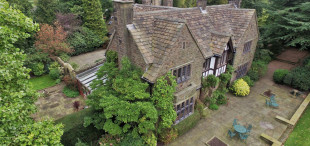 Reclaimed roof tiles for the repair and restoration of the Stone House, Broughton